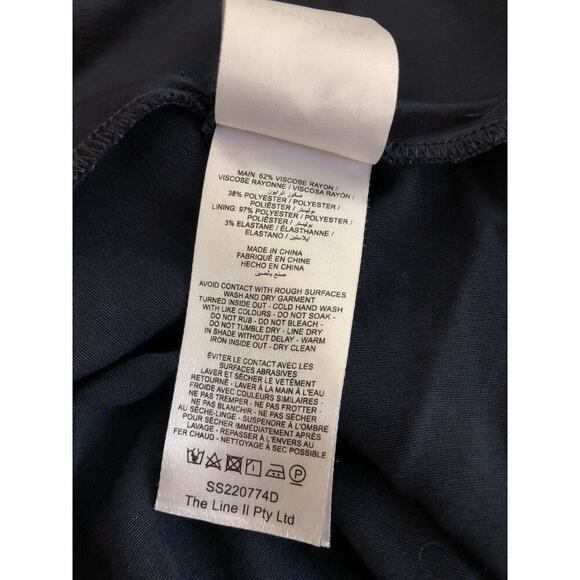 Significant Other Kelsie Gown One Shoulder Blue 10 - Picture 11 of 11